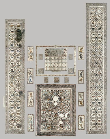 Mosaïque de Qabr Hiram, image 2/42