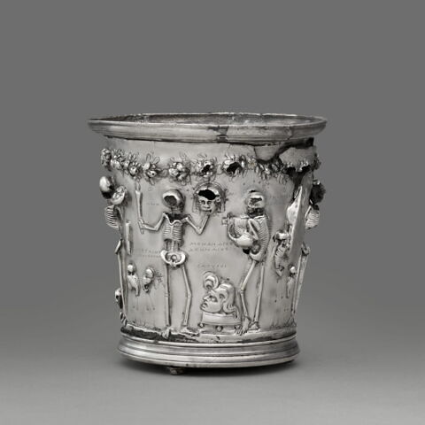 Trésor de Boscoreale : gobelet aux squelettes, image 2/7