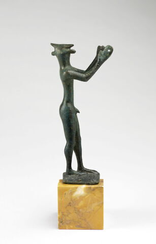 statuette ; anse de trépied, image 5/5