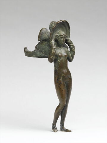 groupe de statuettes ; anse de vase, image 3/3