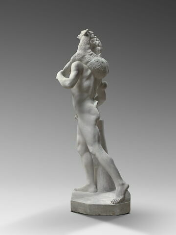 Tirage d'une statue de satyre dite 
