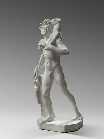 Tirage d'une statue de satyre dite 