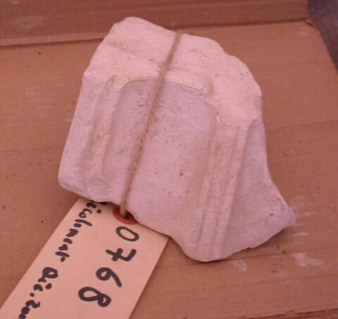 Tirage d’un fragment de moulure du trésor de Siphnos à Delphes