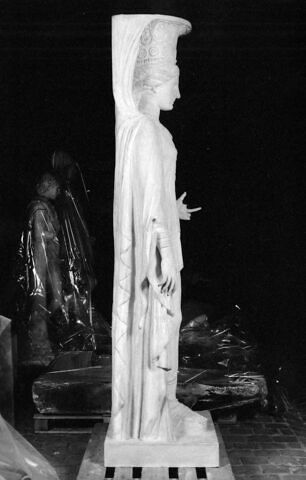Tirage d'une caryatide dite 