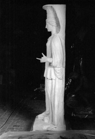 Tirage d'une caryatide dite 