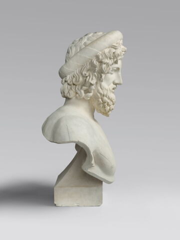 Tirage d'un buste d'Asclépios (Esculape), image 3/6