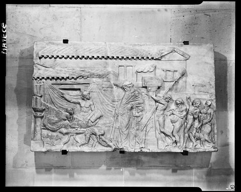 Relief, scène de banquet, dit 