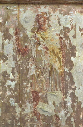 stèle funéraire ; plaque de loculus, image 2/7