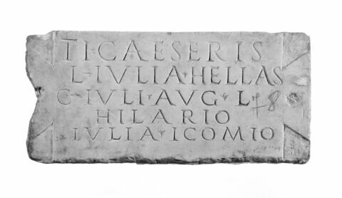 plaque de loculus ; inscription, image 4/4