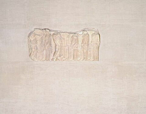 Plaque des Ergastines, bloc 7 de la frise Est des Grandes Panathénées, image 12/16