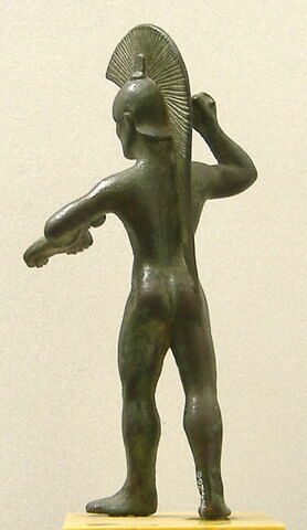statuette  ; élément de candélabre, image 4/4