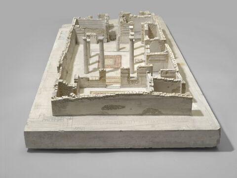 Maquette de la maison au trident de Délos., image 5/5