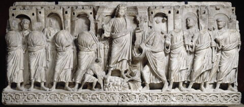 Sarcophage de la Traditio Legis, image 10/21