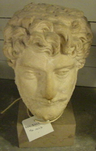 Tête d'homme barbu portant une couronne, image 3/3