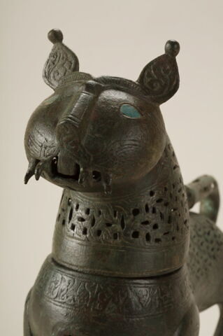 Félin (caracal)  brûle-parfum, image 13/14