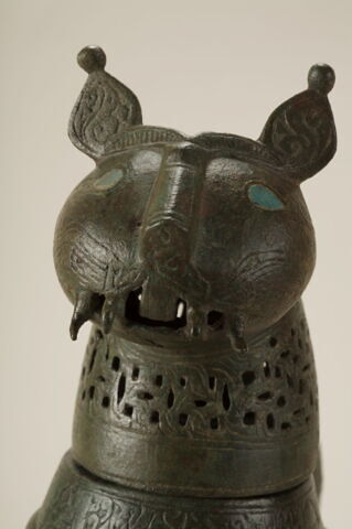 Félin (caracal)  brûle-parfum, image 8/14