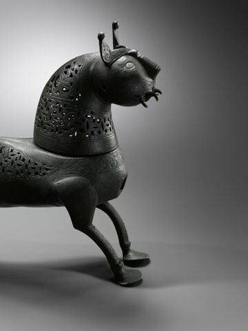 Félin (caracal)  brûle-parfum, image 2/14