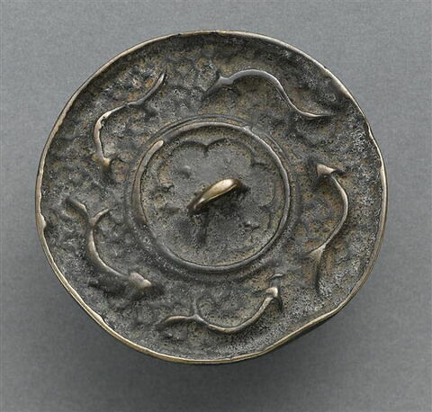Miroir au poissons remployé en plaque talismanique, image 4/6