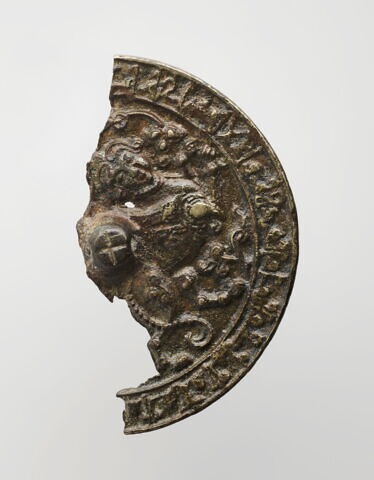 Miroir aux deux sphinx adossés, fragmentaire, image 5/5