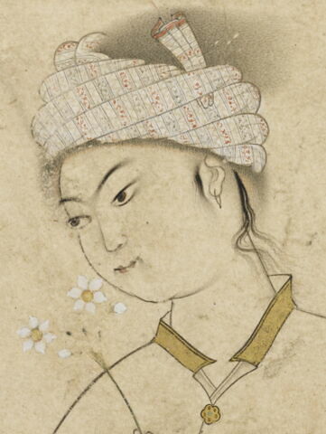 Jeune homme tenant un livre et un brin de narcisse, image 12/12