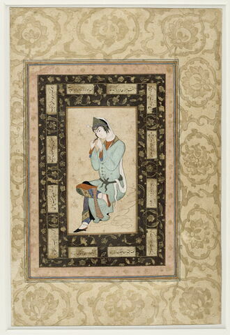 Jeune femme arrangeant ses cheveux (page d'album), image 8/8