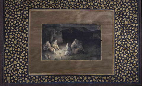 La Halte nocturne (Page de l'Album de Saint-Pétersbourg ), image 6/7