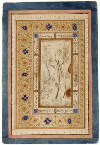 Jeune homme à la rose (page d'album), image 8/12