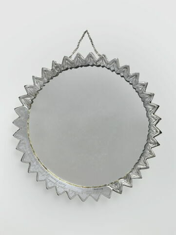 Miroir circulaire à décor de trophée, image 2/12