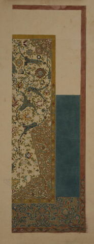 Dessin préparatoire au tapis Paren (MAO 866)