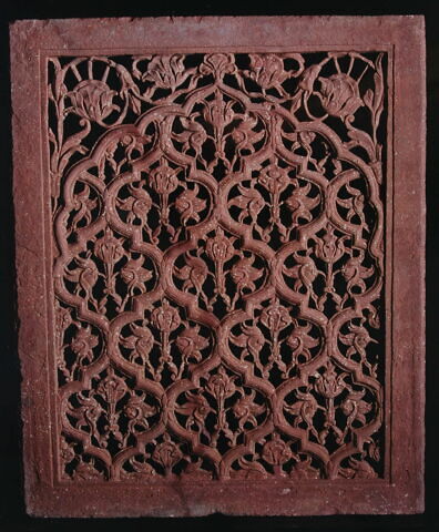 Jali (écran de fenêtre) au treillis floral, image 8/8