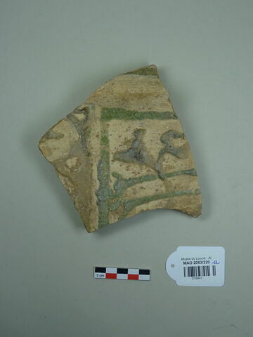 fragment d'une margelle de puits