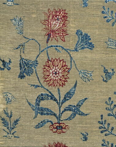 Tissu à décor de pivoines et de volubilis, image 5/6