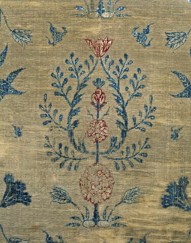 Tissu à décor de pivoines et de volubilis, image 6/6