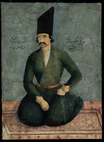 Portrait de Mirza Riza Quli Khan Zand à l'âge de 25 ans, image 2/2