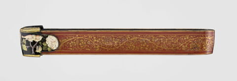 Plumier à décor floral dédié à Amin Sultan, image 4/20