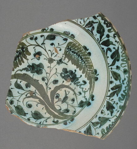 Assiette fragmentaire