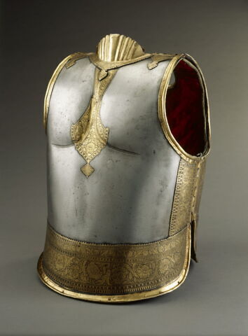 Plate dorsale d'un corselet d'armure (kavacha), image 2/3