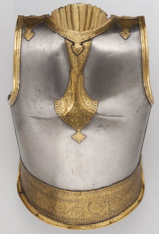 Plate dorsale d'un corselet d'armure (kavacha), image 3/3
