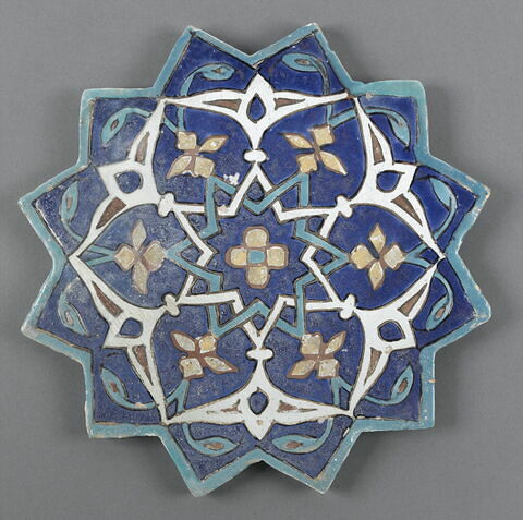 Etoile aux fleurons et aux deux étoiles imbriquées à six pointes, image 3/3