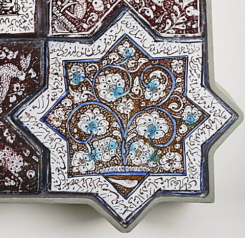 Etoile à décor végétal, image 3/4