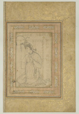 Princesse assise