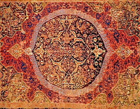 Tapis à médaillon en forme de mandorle, image 5/6