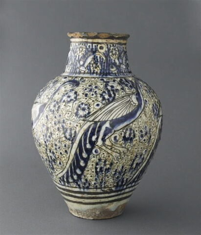 Vase balustre au paon, image 6/6