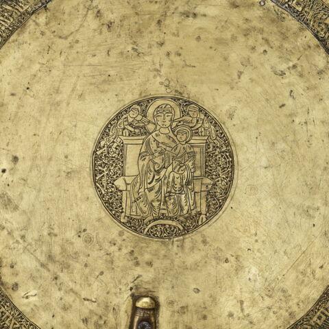 Merouha (flabellum) à la Vierge à l'enfant, image 2/13