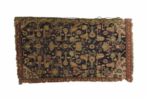Tapis à arabesques herati stylisées