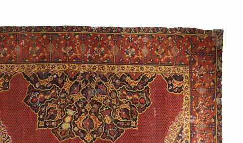 Tapis à médaillons en mandorle sur champ pointillé, image 4/8