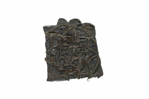 Fragment de reliure à décor d'appliqué