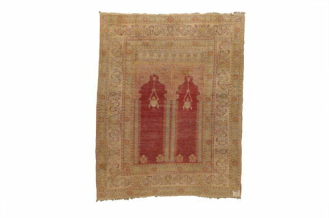 Tapis de prière à niches jumelées, image 2/2