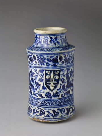 Albarello à décor de fleur de lys, image 6/21