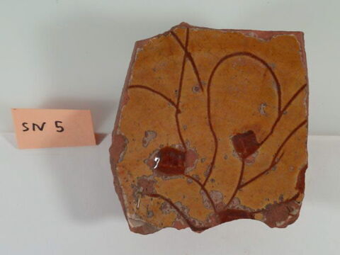 coupe  ; assiette  ; fragment
